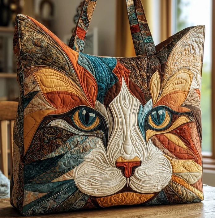 ⚠️Only a Few Left --Artistic Vintage Fashion Illustrated Embroidered Shoulder Tote Bag