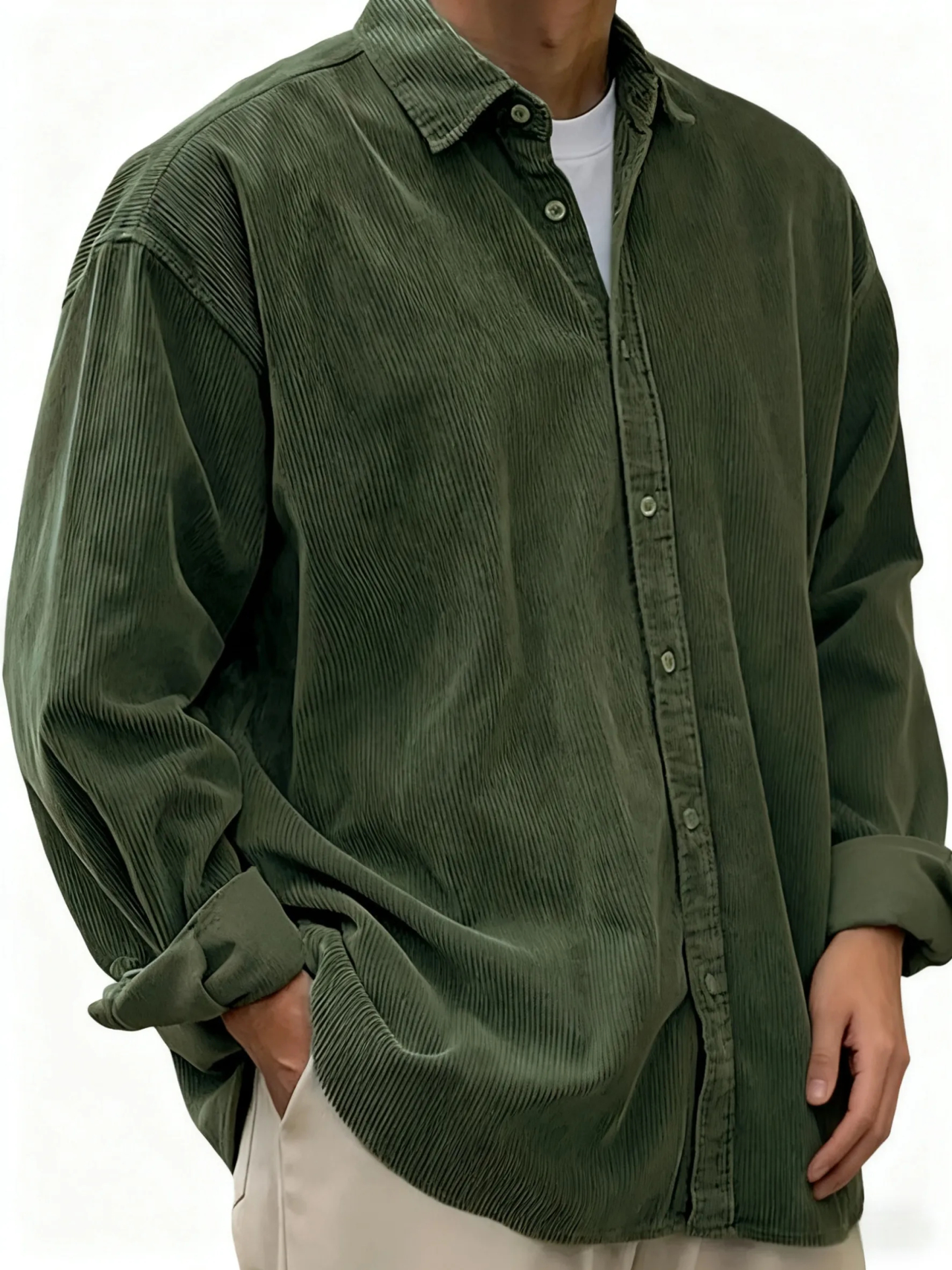 100% Premium Cashmere Men’s Shirt — Timeless Style