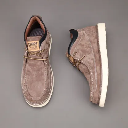 [Copy]🔥On This Week Sale 70% OFF🔥Mens Side Zipper Casual Comfy Leather Slip On Loafers, Comfy Orthopedic Walking Shoes