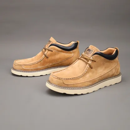 [Copy]🔥On This Week Sale 70% OFF🔥Mens Side Zipper Casual Comfy Leather Slip On Loafers, Comfy Orthopedic Walking Shoes