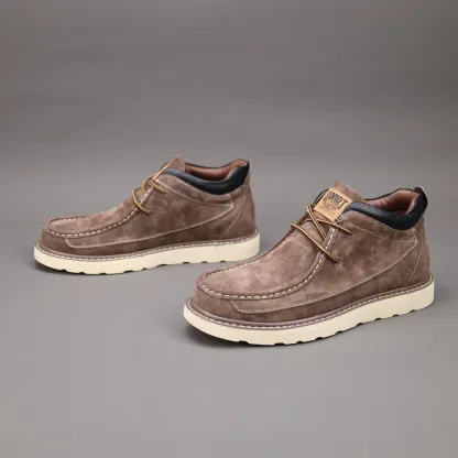 [Copy]🔥On This Week Sale 70% OFF🔥Mens Side Zipper Casual Comfy Leather Slip On Loafers, Comfy Orthopedic Walking Shoes