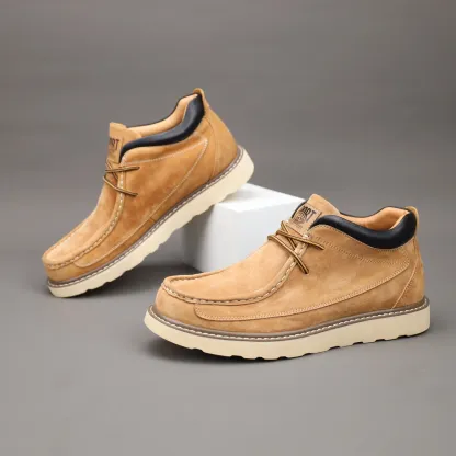 [Copy]🔥On This Week Sale 70% OFF🔥Mens Side Zipper Casual Comfy Leather Slip On Loafers, Comfy Orthopedic Walking Shoes