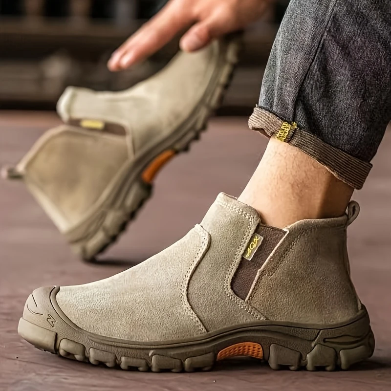 🔥This Week's Sale 70% Off🔥Men's Casual Comfort Leather Slip-On Loafers, Comfortable Orthopedic Walking Shoes