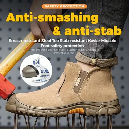 🔥This Week's Sale 70% Off🔥Men's Casual Comfort Leather Slip-On Loafers, Comfortable Orthopedic Walking Shoes