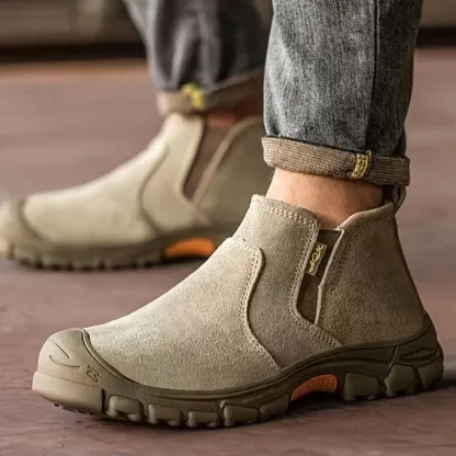 🔥This Week's Sale 70% Off🔥Men's Casual Comfort Leather Slip-On Loafers, Comfortable Orthopedic Walking Shoes