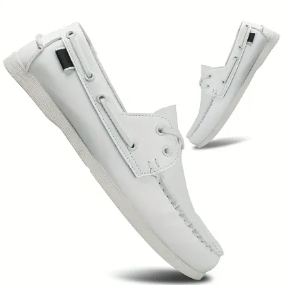 Men's stylish apron toe loafers, comfortable and non-slip