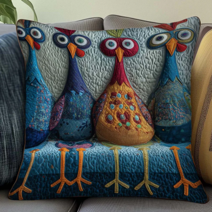 ⚠️Only a few left! – Artistic, vintage-style sewing  Quilted Pillow