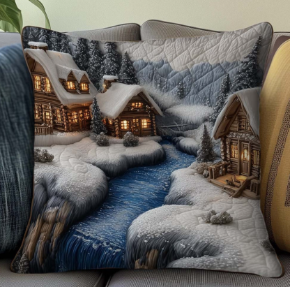 ⚠️Only a few left! – Artistic, vintage-style sewing  Quilted Pillow