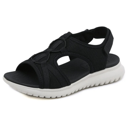 Women Orthopedic Sandals Comfortable Soft Sole Velcro Strap Summer Beach Sandals