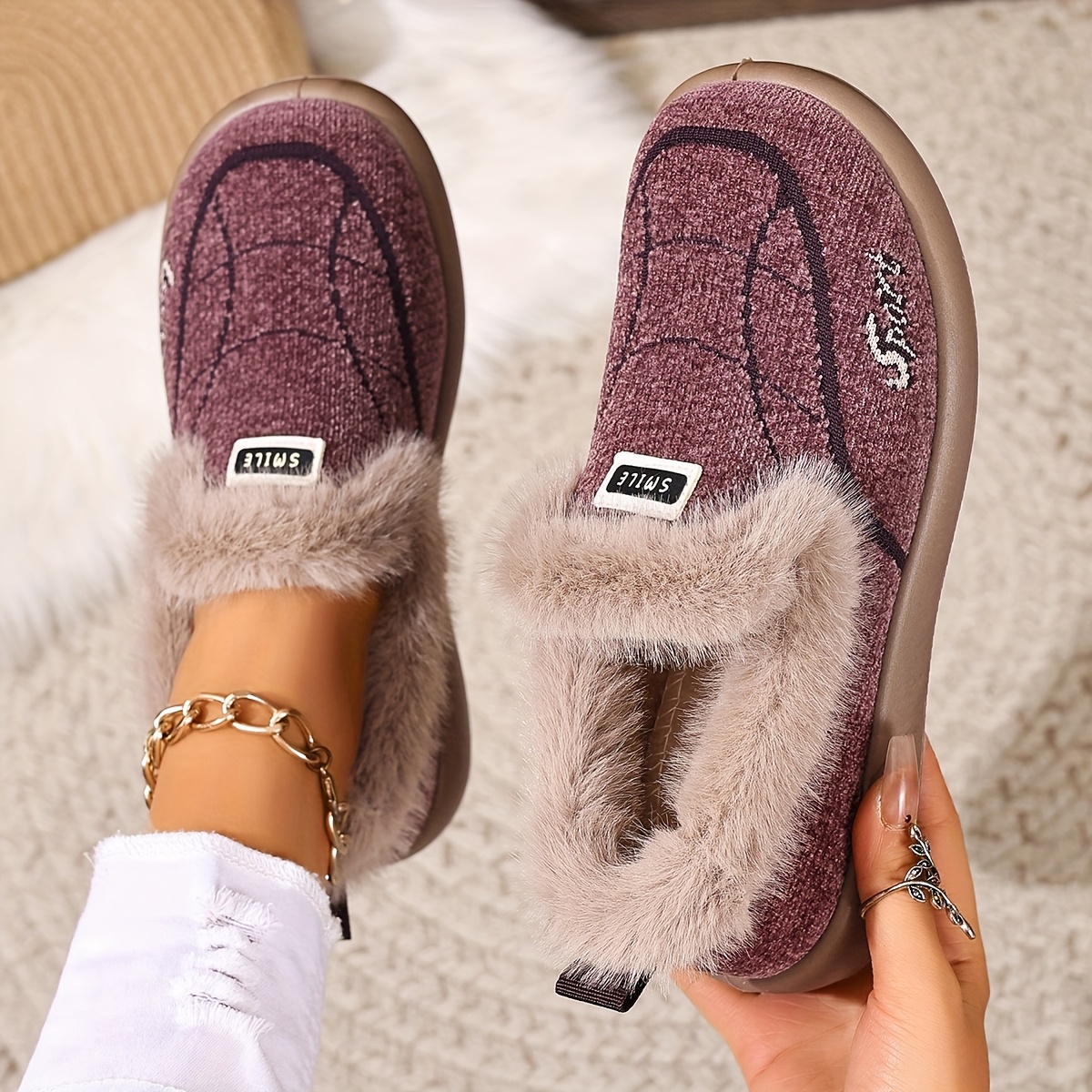 🔥Last Day Promotion 50% OFF - Women's Winter Comfortable Warm Loafers