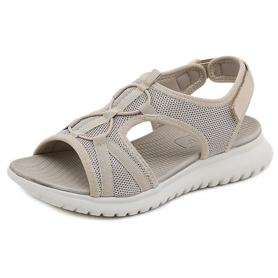 Women Orthopedic Sandals Comfortable Soft Sole Velcro Strap Summer Beach Sandals