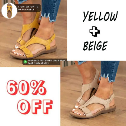 🔥LAST DAY 70% OFF🔥Women's Wedge Orthopedic Sandals | Fit For Your Feet