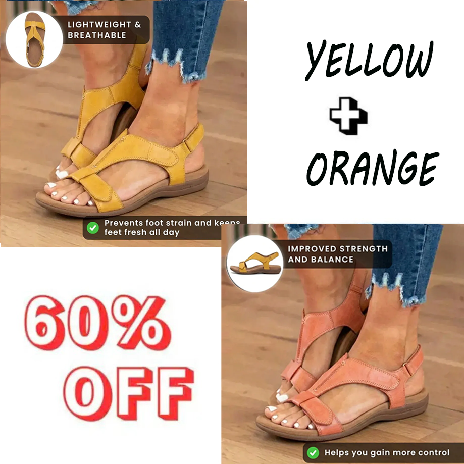 🔥LAST DAY 70% OFF🔥Women's Wedge Orthopedic Sandals | Fit For Your Feet