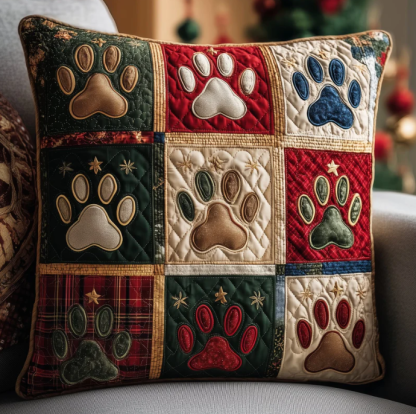 ⚠️Only a few left! – Artistic, vintage-style sewing  Quilted Pillow