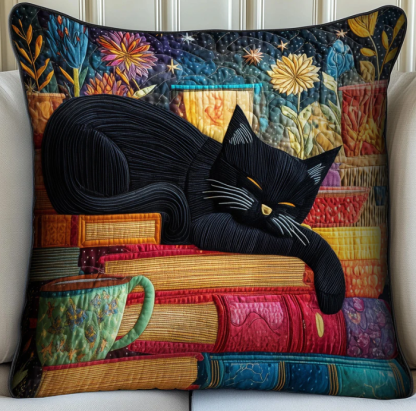 ⚠️Only a few left! – Artistic, vintage-style sewing  Quilted Pillow