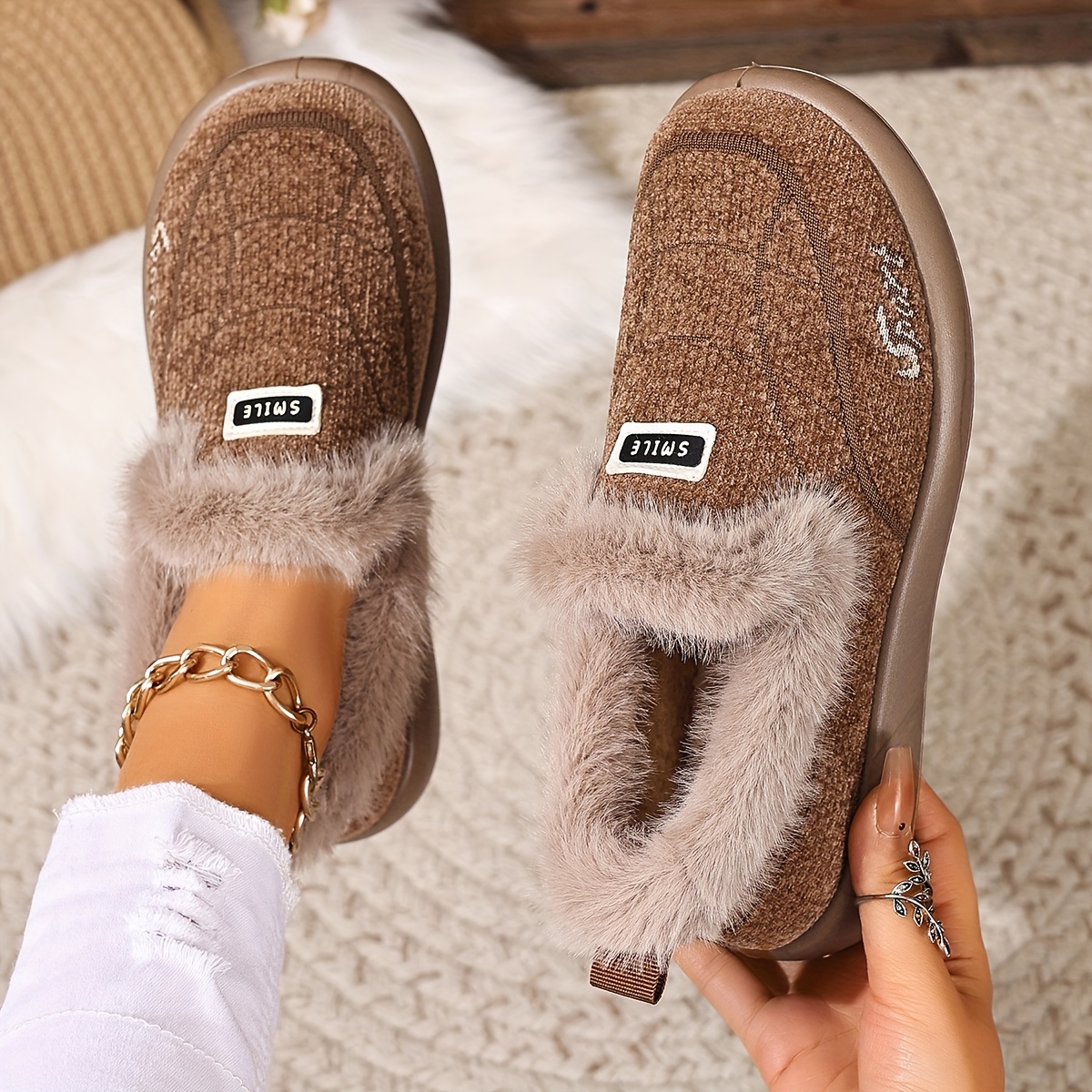 🔥Last Day Promotion 50% OFF - Women's Winter Comfortable Warm Loafers