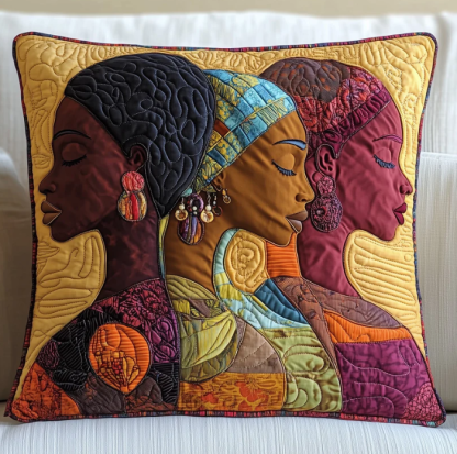 ⚠️Only a few left! – Artistic, vintage-style sewing  Quilted Pillow