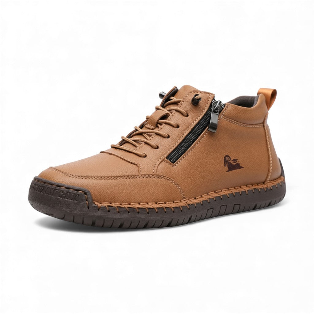 (🔥 50% Off - Don't Miss Out!) Selected Calfskin Shoes - Orthopedic Shoes - 👞 - Durable, Non-Slip & Waterproof (Arch Support, Pain Relief, Unisex)