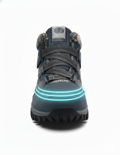 Outdoor Walking Shoes Winter Plus Velvet Warm Snow Hiking Boots