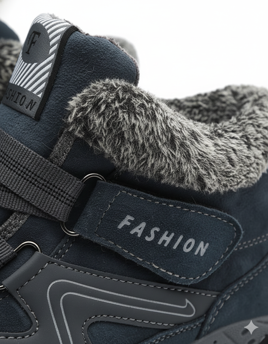 Outdoor Walking Shoes Winter Plus Velvet Warm Snow Hiking Boots