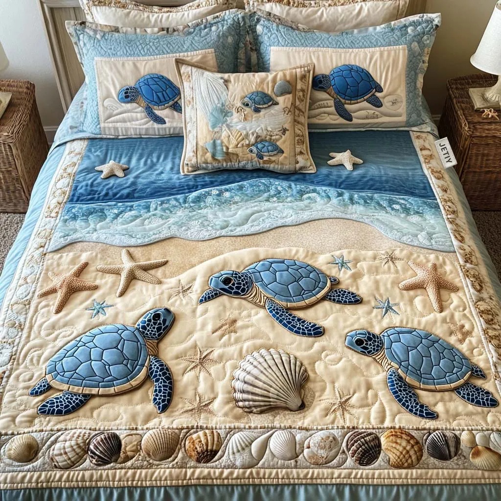 🔥Best-selling quilted bedding set series NCU0DV005