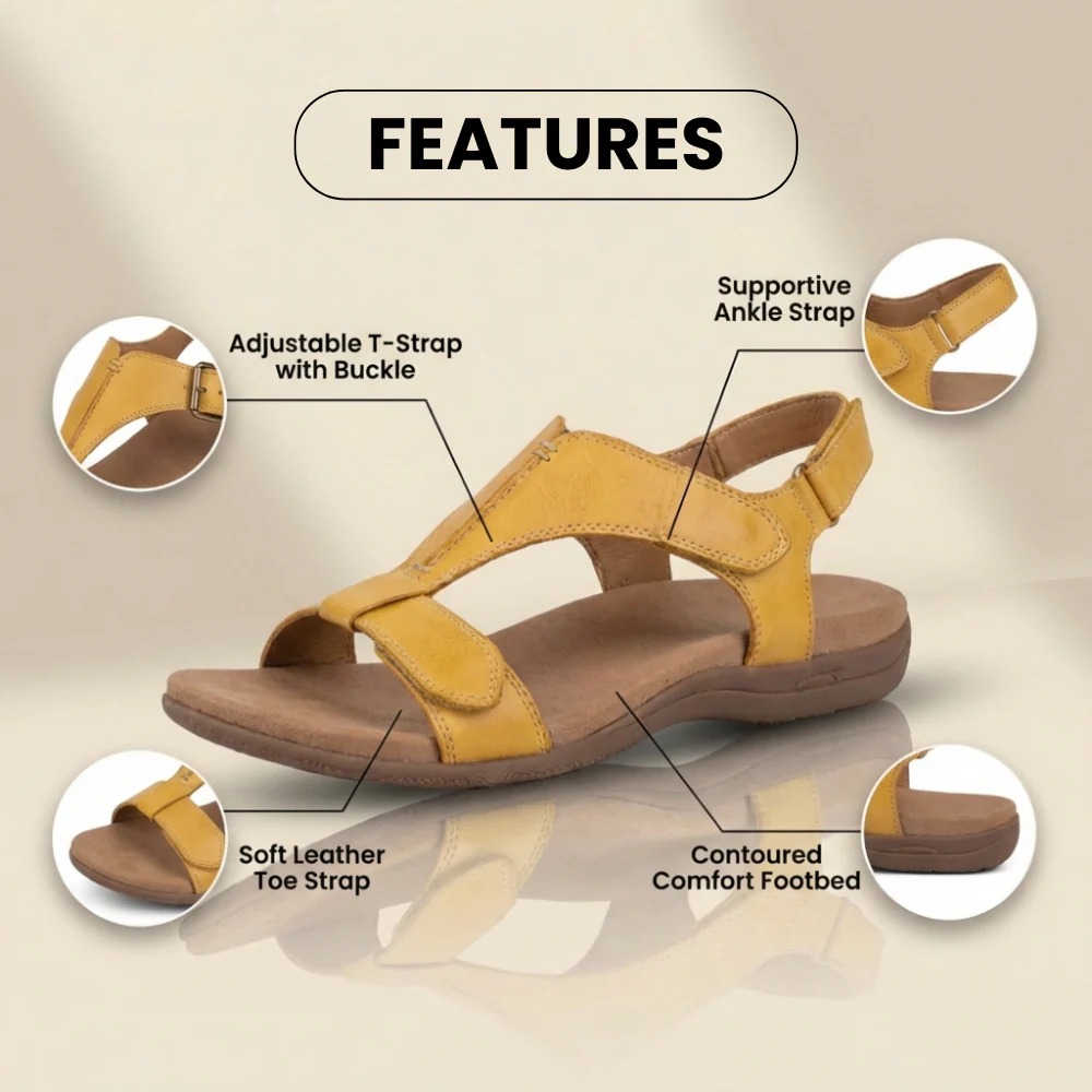 🔥LAST DAY 70% OFF🔥Women's Wedge Orthopedic Sandals | Fit For Your Feet