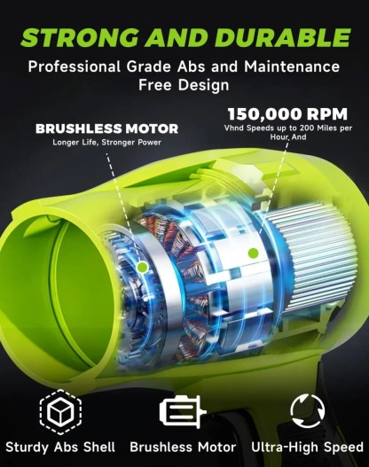 Blower Cordless Handheld Turbo Blower