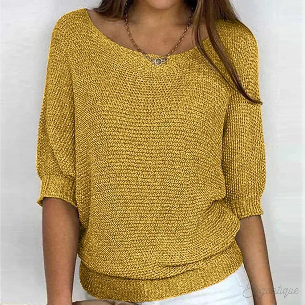Relaxed Knit Top