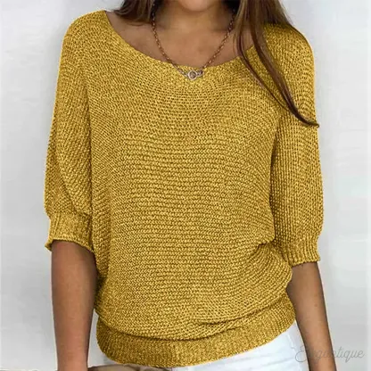 Relaxed Knit Top