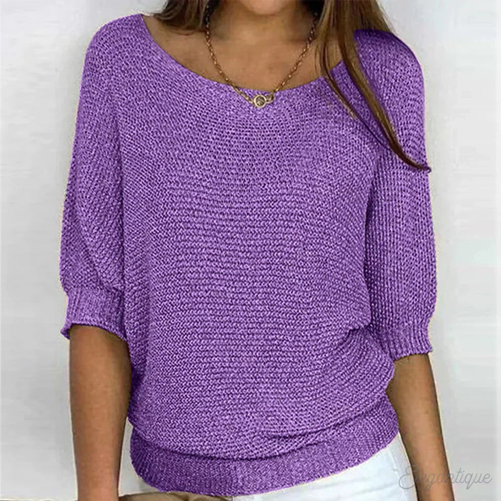 Relaxed Knit Top