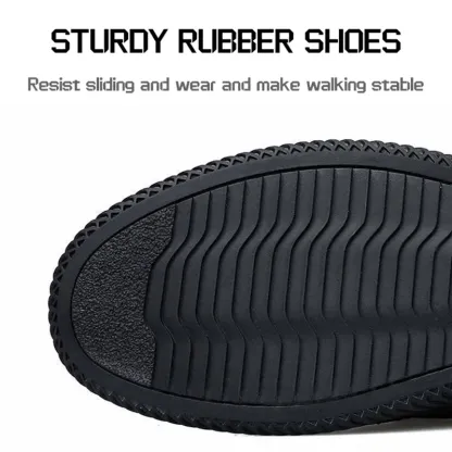 2025 new men's soft bean shoes business casual men's leather shoes a slip-on