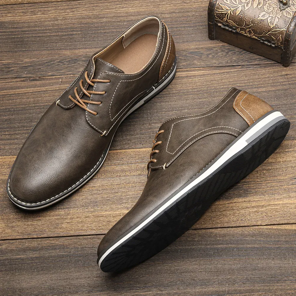 Men outdoor all comfortable casual leather shoes