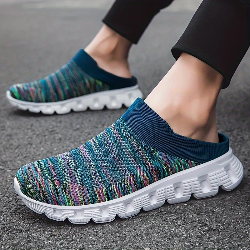 🔥LAST DAY 60% OFF🔥Unisex Breathable Mesh Slip-On Half Slippers