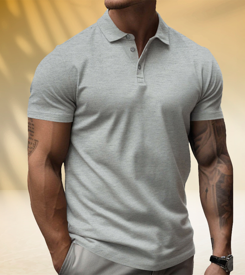🔥 LAST DAY 60% OFF – Men's Casual Stretch Polo Shirt