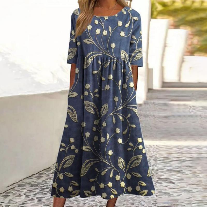 Haren | Women's Mid-Length Dress for Spring & Summer