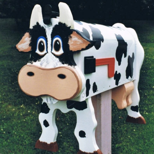 Animal Metal Mailbox Outdoor Products