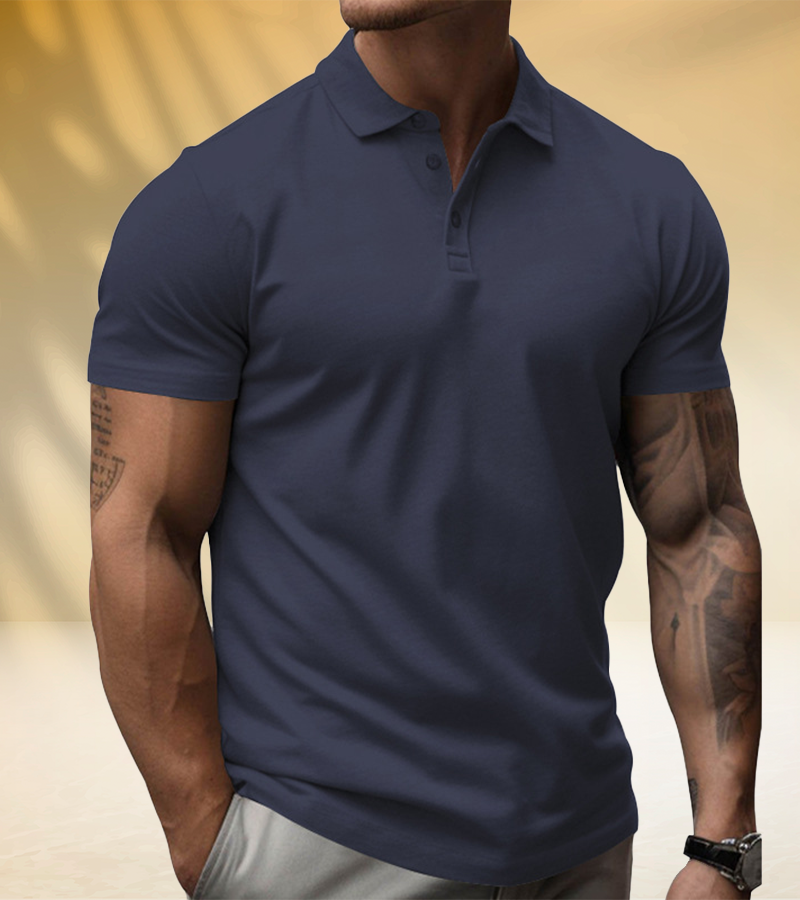 🔥 LAST DAY 60% OFF – Men's Casual Stretch Polo Shirt