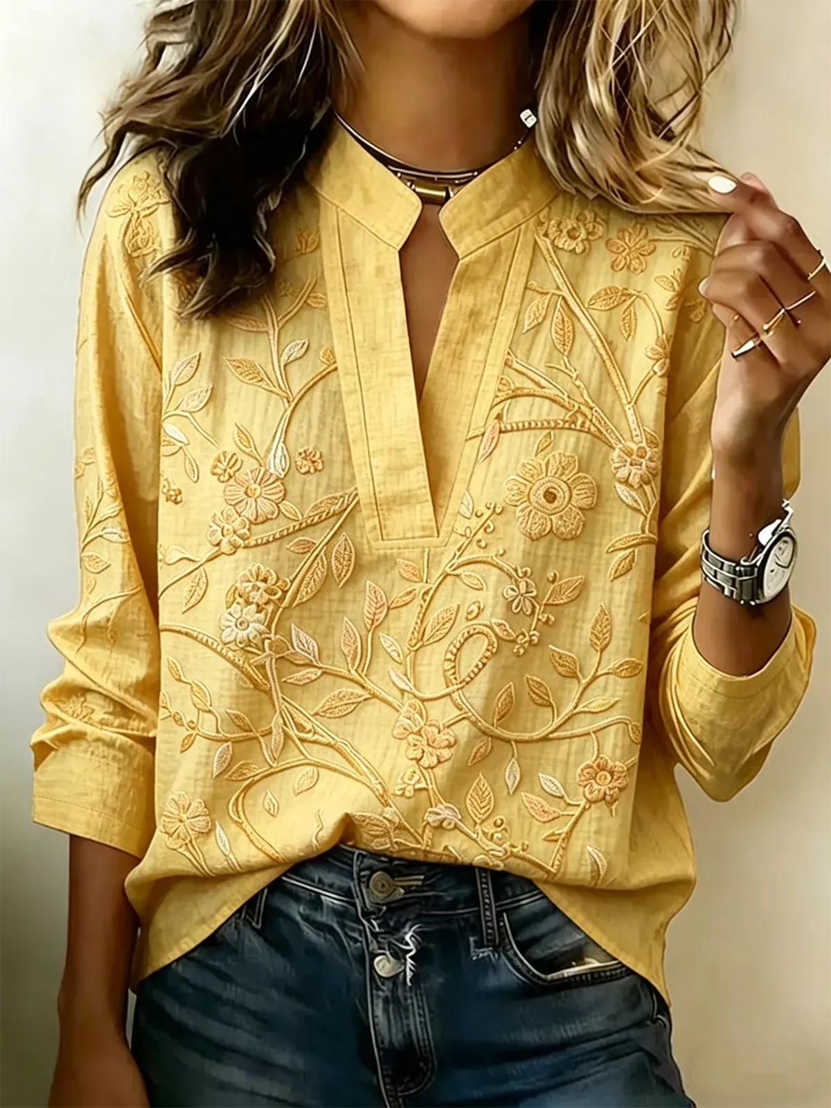 Liftesup- Soft-Touch Blouse