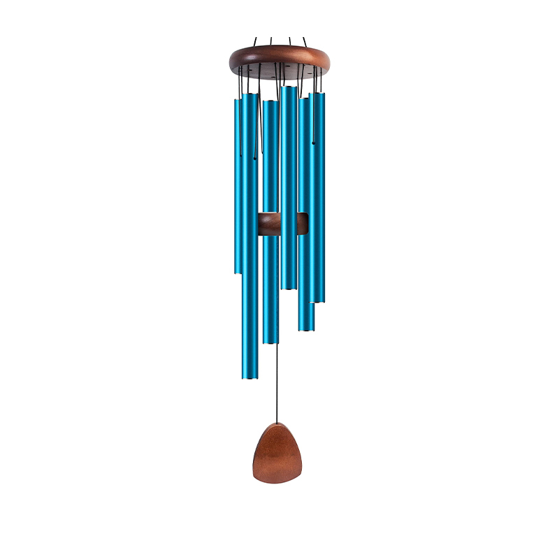 Large Aluminum Wind Chime 37 inches for a zen atmosphere, suitable for outdoor, garden, patio and other decorations.