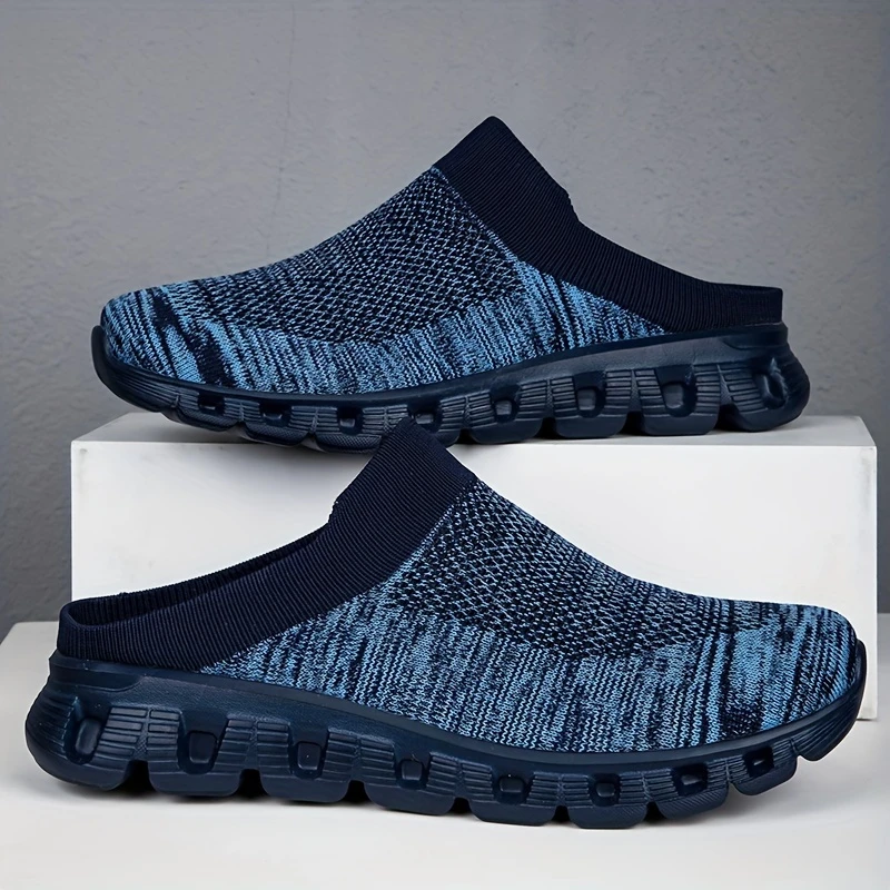 🔥LAST DAY 60% OFF🔥Unisex Breathable Mesh Slip-On Half Slippers