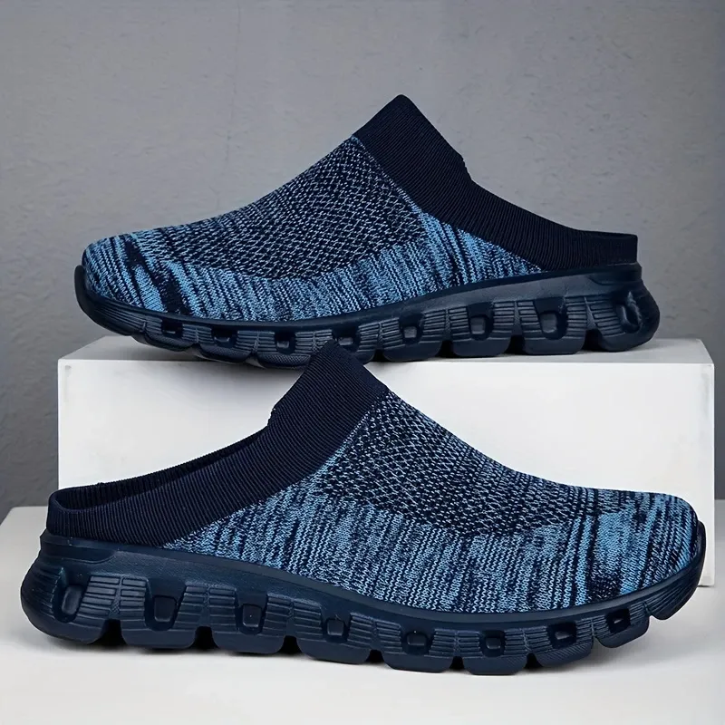 🔥LAST DAY 60% OFF🔥Unisex Breathable Mesh Slip-On Half Slippers