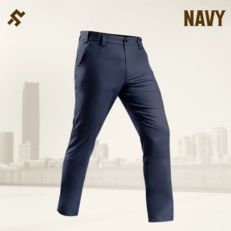 Men's Active Pants With Expandable Waistband