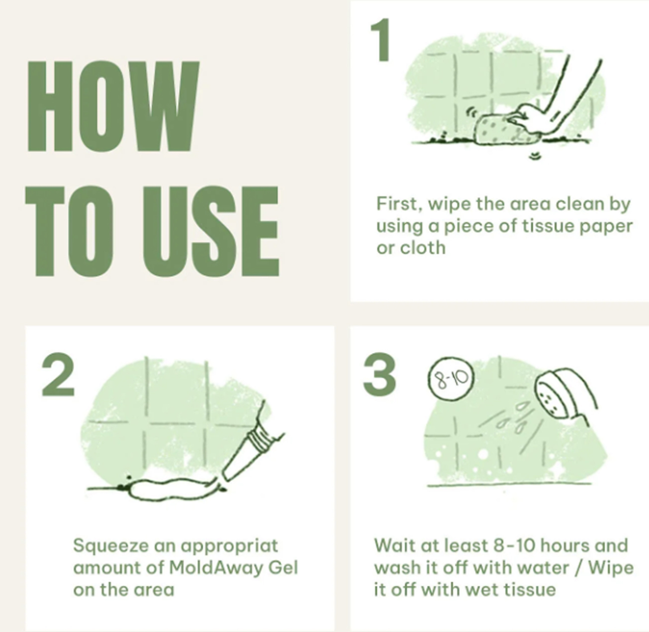 Liftesup™ Mold Removal Gel