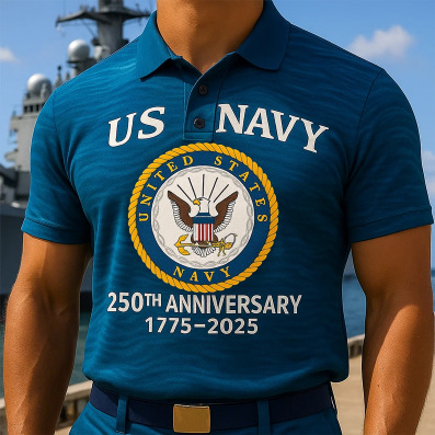 🔥 LAST DAY 50% OFF – Honor the Seas™ Navy Tee
