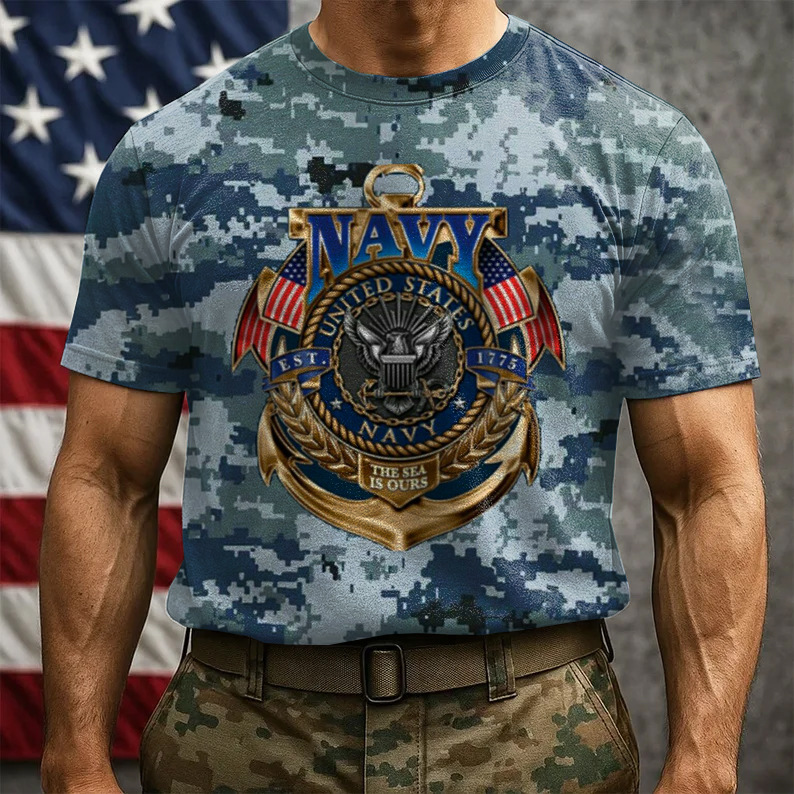 🔥 LAST DAY 50% OFF – NAVY 250™ Heritage Tee