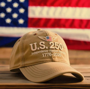 🔥 LAST DAY 50% OFF – Limited Edition 250 Years of America Cap – Classic Patriotic Style