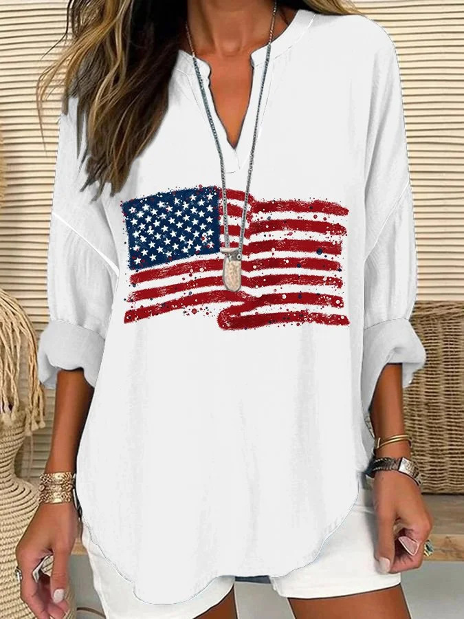Women's Casual Floral Print Blouse — Lightweight, Stylish & Breezy