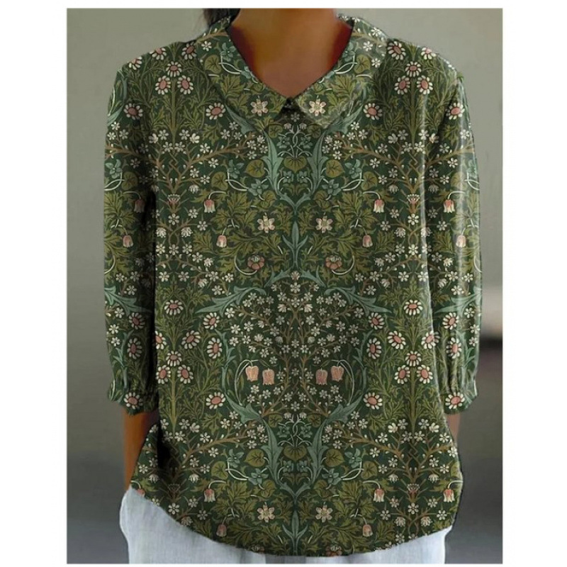 Modern Garden Everyday Floral Top