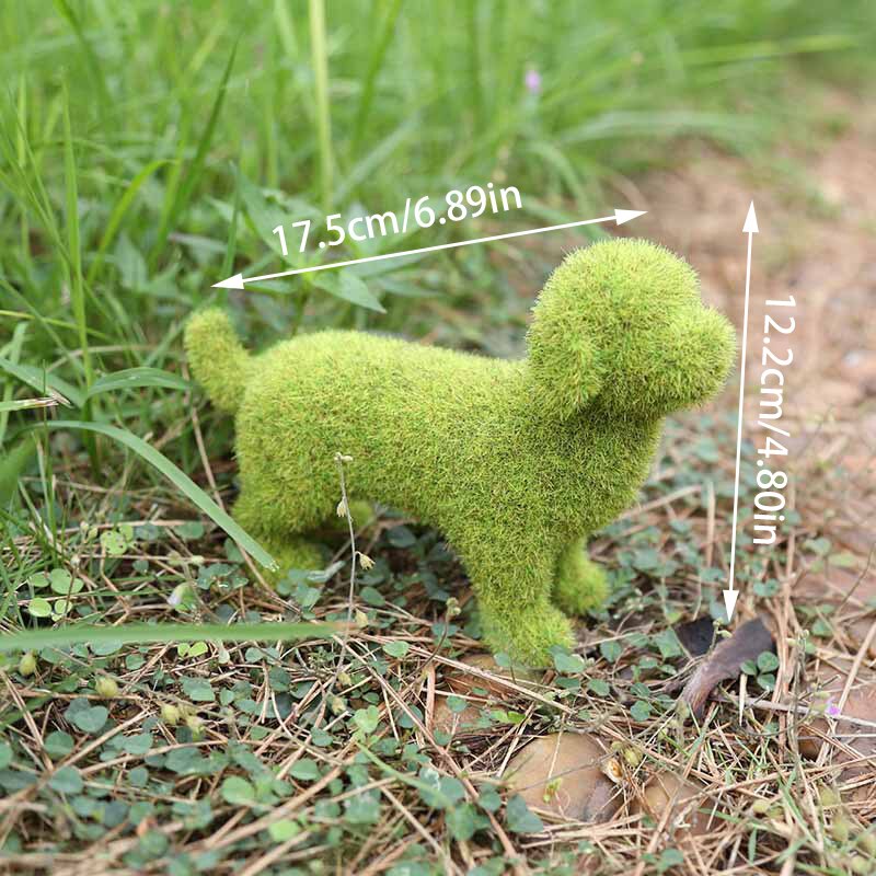 Green Pup Sculpture