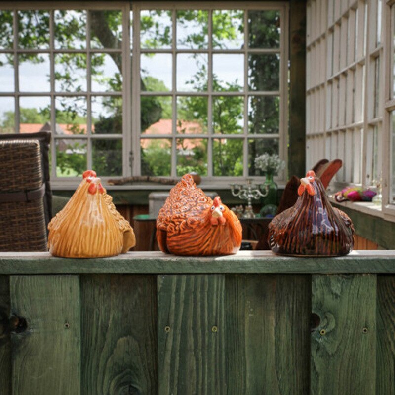 Clucky Charm Fence Ornaments